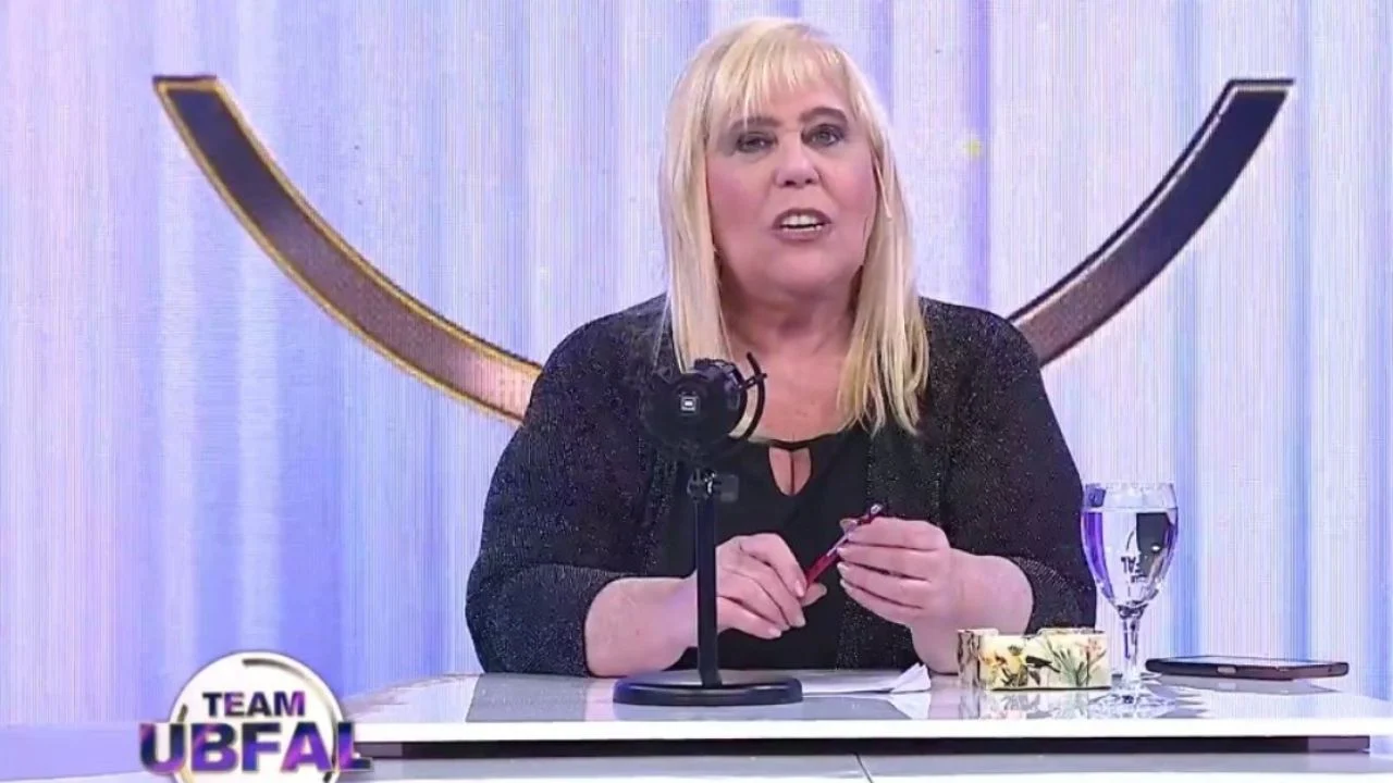 La periodista de espectáculos emitiendo una fuerte crítica de Laura Ubfal hacia la labor legislativa de Virginia Gallardo.