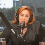 María Julia Oliván explicando el despido de Fernanda Iglesias en su programa de streaming