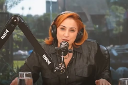 María Julia Oliván explicando el despido de Fernanda Iglesias en su programa de streaming