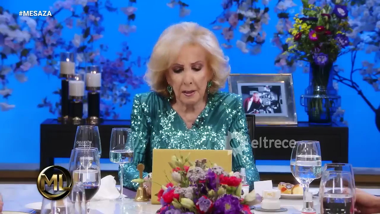 Mirtha Legrand habla en su programa sobre el conflicto que perdura hasta hoy con Andrea del Boca.