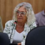 Diputada Mónica Frade denunciando el tráfico de influencias en los créditos del Banco Nación para funcionarios.