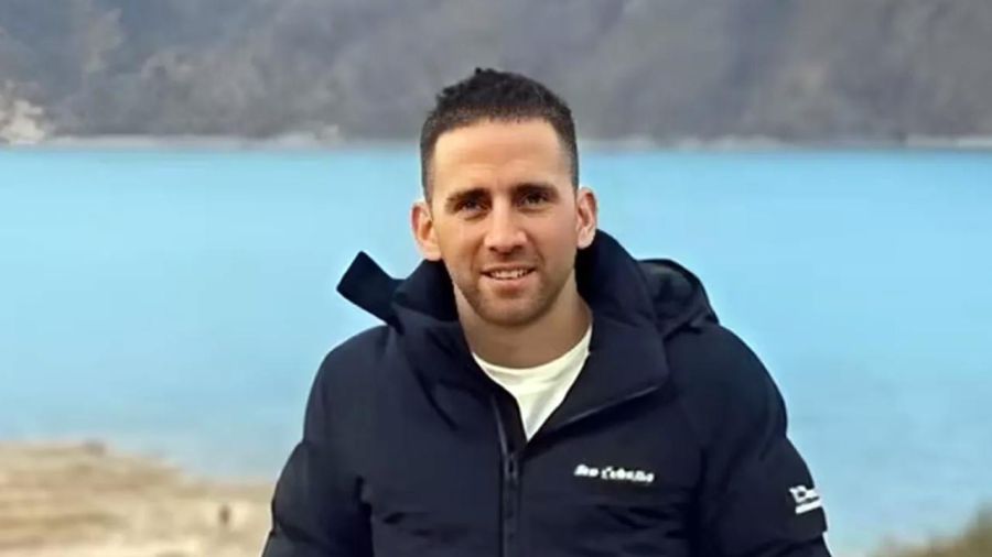 El presidente Javier Milei junto al gendarme liberado en Venezuela Nahuel Gallo en la Casa Rosada