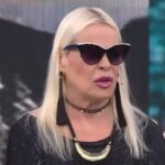 Silvia Süller realizando gestos durante el vivo donde analizó las declaraciones de Silvio Soldán