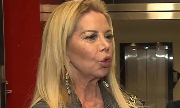 Soledad Aquino opinando sobre el escándalo por la separación de Marcelo Tinelli y Milett Figueroa