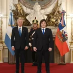 Javier Milei y José Antonio Kast en Casa Rosada durante la firma de una alianza estratégica regional.