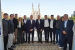 Miguel Pichetto y Julio Alak en la cumbre por la unidad del peronismo bonaerense
