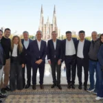 Miguel Pichetto y Julio Alak en la cumbre por la unidad del peronismo bonaerense