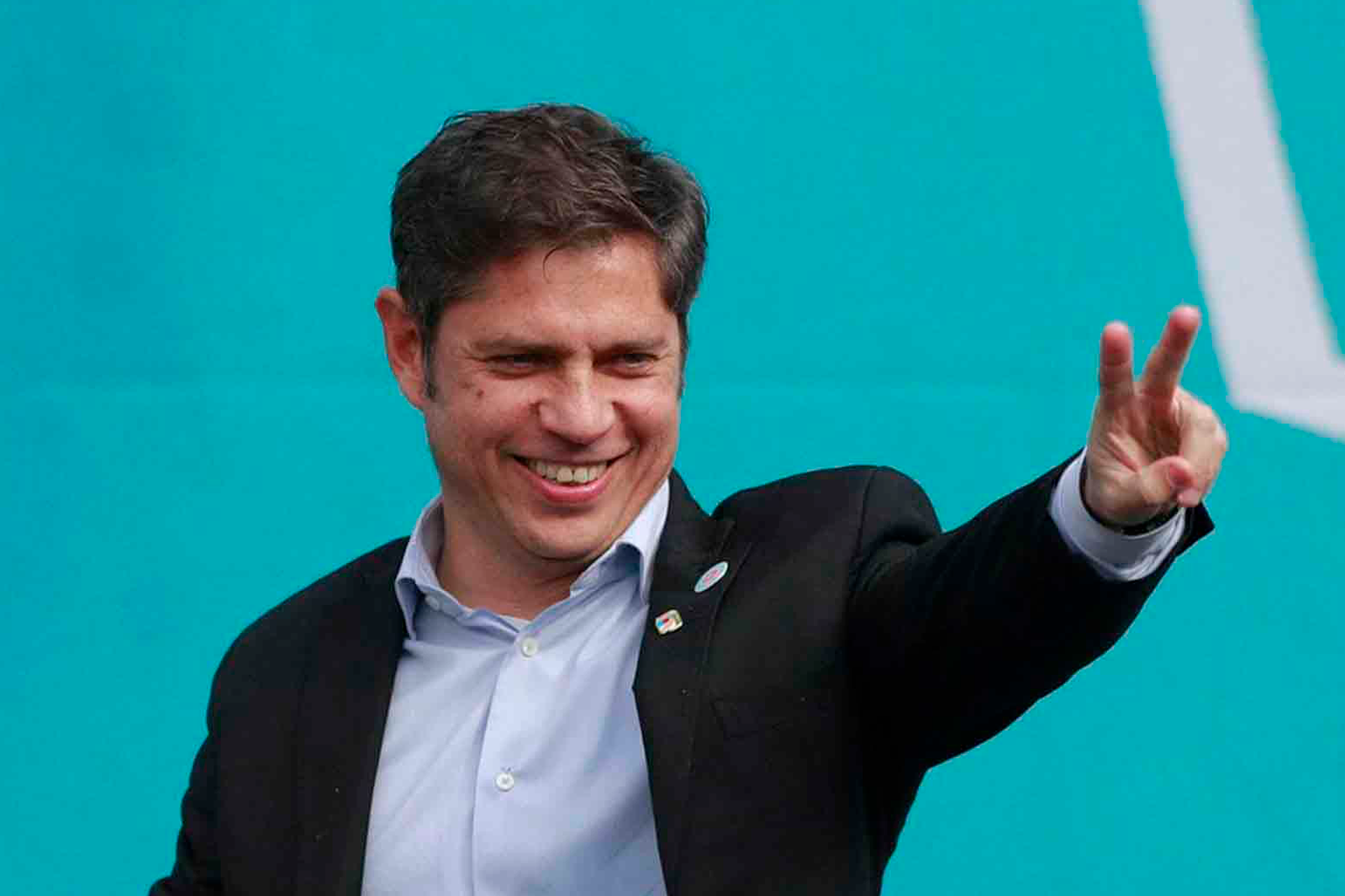 Ingreso principal de la Casa Rosada desde donde el oficialismo nacional acusa a Axel Kicillof por desvío de fondos