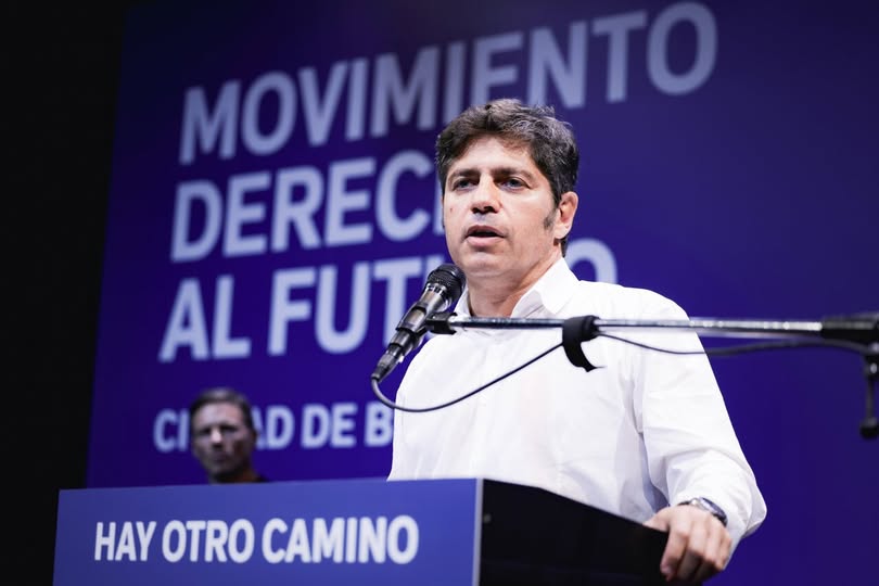 El gobernador Axel Kicillof criticó la ley de zona fría en Florencio Varela