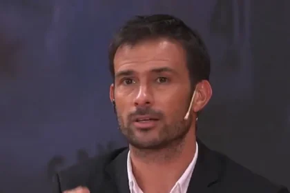 Darío Cvitanich brinda declaraciones en un programa de televisión sobre la separación con la conductora hace más de un año.