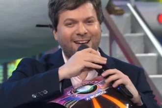 Guido Kaczka en el estudio de televisión en medio de la interna feroz que salpica a Guido en Buenos Aires.