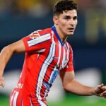 El atacante de la Selección Argentina durante un encuentro continental luego de que el Atlético de Madrid aclaró las condiciones de su venta.
