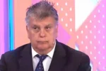 Luis Ventura respondiendo con seriedad en una entrevista sobre la polémica por los Martín Fierro y los dichos de Mirtha Legrand