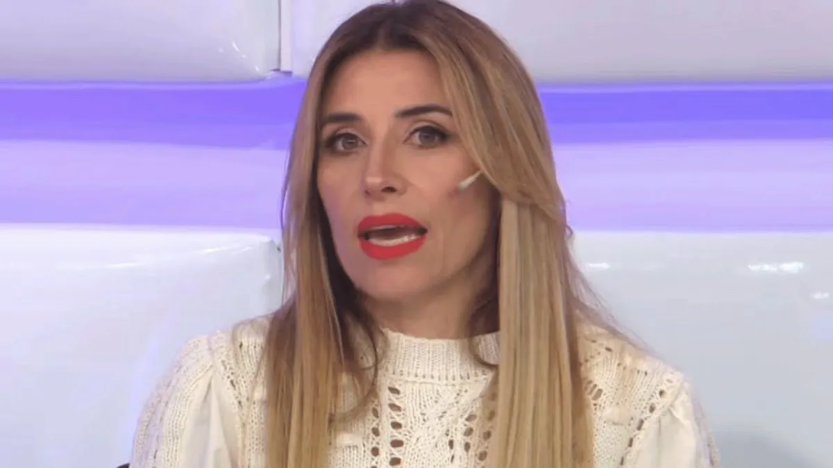 La periodista Mariana Brey en Telefe durante una tensa emisión del programa matutino conducido por Georgina Barbarossa