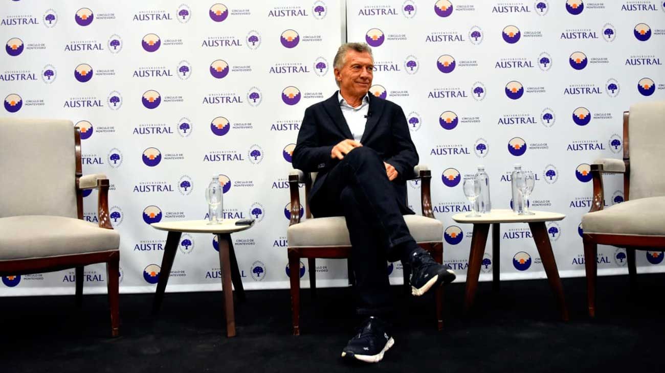 El expresidente Mauricio Macri cuestionó el liderazgo actual en un foro universitario