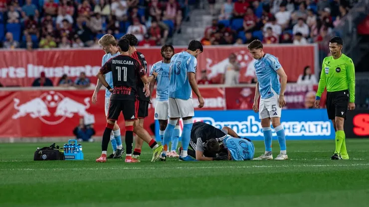 Maximiliano Moralez sufrió una severa lesión durante el clásico de Nueva York en la MLS