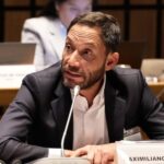 El diputado nacional Maximiliano Ferraro criticando en el Congreso el retiro del pliego judicial de la jueza Michelli