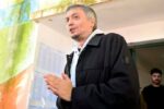 El diputado Máximo Kirchner expresándose con firmeza en el marco del comunicado donde Máximo Kirchner acusó a la oposición.
