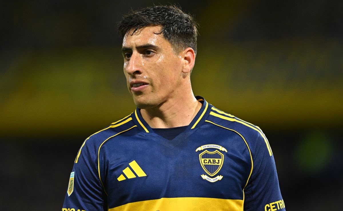 Miguel Merentiel sufrió un percance físico y trabaja diferenciado en el predio de Boca