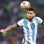 El defensor central Nicolás Otamendi se pondrá los colores de la banda roja tras finalizar su ciclo en Europa