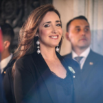 Retrato oficial de la vicepresidenta de la Nación horas después de que Victoria Villarruel lanzó un fuerte mensaje institucional.
