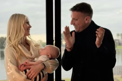 Daniela Christiansson cumplió años y lo celebró junto a su pareja Maxi López en su hogar