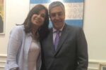 El abogado Gregorio Dalbón en una conferencia de prensa exigiendo la liberación de Cristina Kirchner