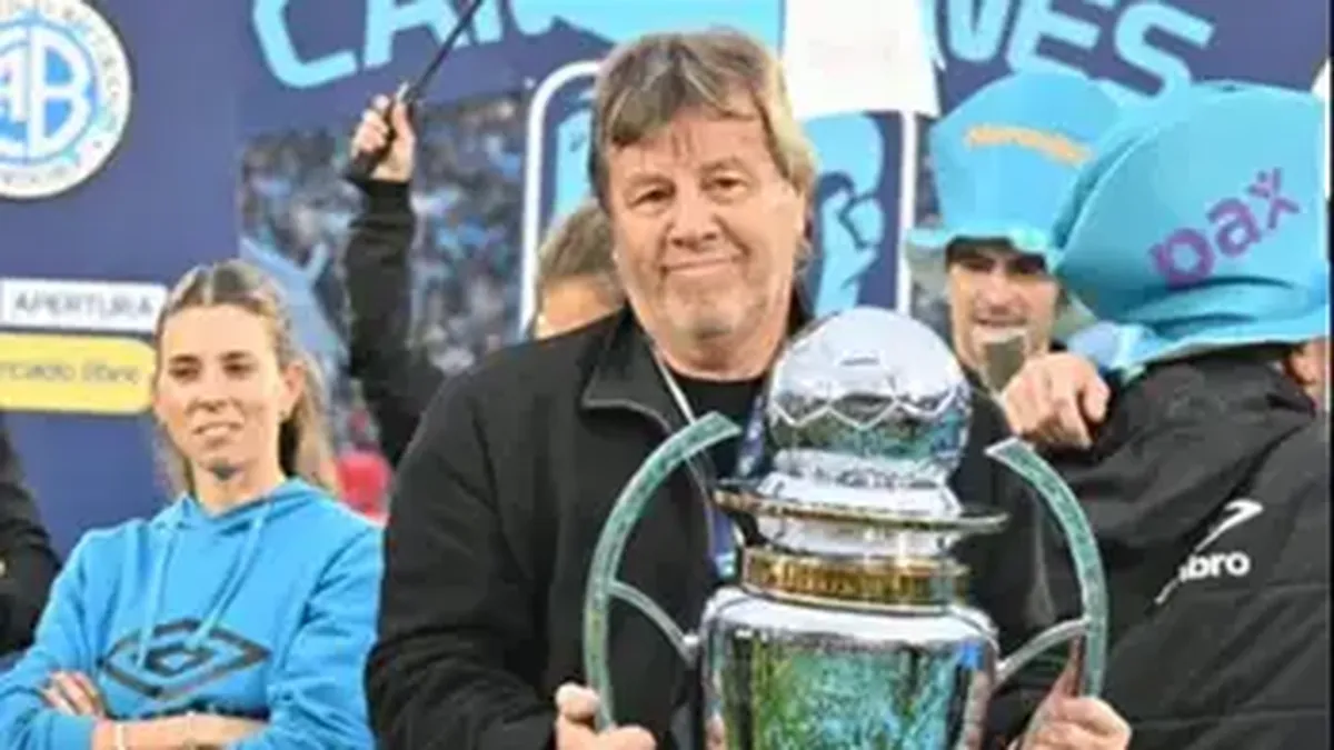 El entrenador Ricardo Zielinski analizó el campeonato de Belgrano de Córdoba en una multitudinaria conferencia de prensa tras la final