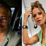 María Fernanda Callejón y Ricky Diotto durante las instancias de mediación judicial de su divorcio