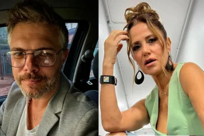 Mar铆a Fernanda Callej贸n y Ricky Diotto durante las instancias de mediaci贸n judicial de su divorcio