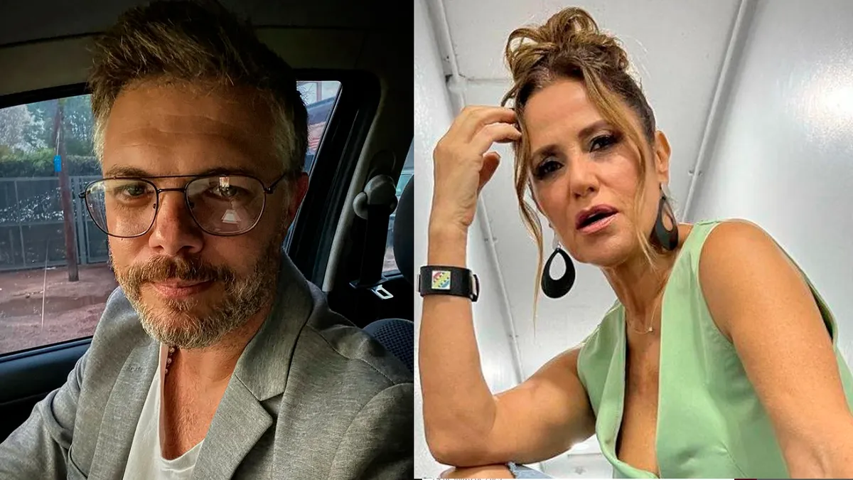 María Fernanda Callejón y Ricky Diotto durante las instancias de mediación judicial de su divorcio