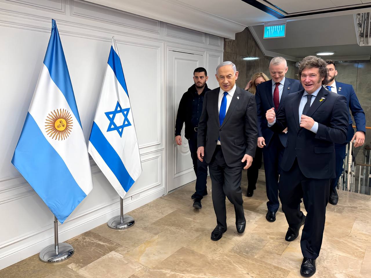 El presidente de la Nación, Javier Milei, encabezará actos de apoyo a Israel en el Palacio Libertad.