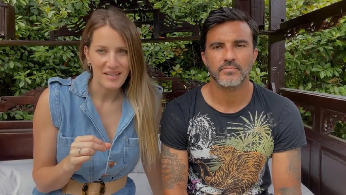 Mica Viciconte detalla en un programa de streaming cómo superó los problemas de convivencia con su pareja.