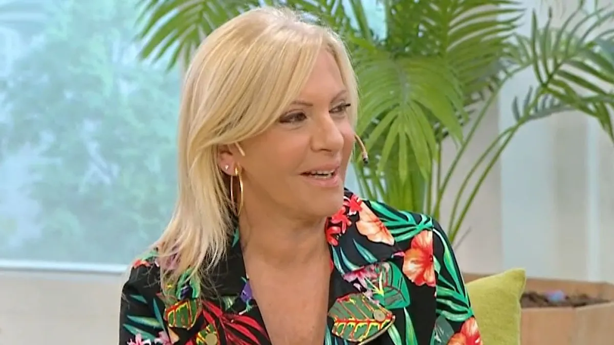 Susana Roccasalvo en Implacables donde lanzó un filoso reproche a Carlos Monti por su relación con Andrea Bisso