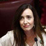 Senado de la Nación donde se debate la postulación de María Verónica Michelli ante el rechazo oficialista