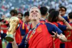 Roberto Ayala y Dani Olmo durante el incidente tras la final del Mundial 2026