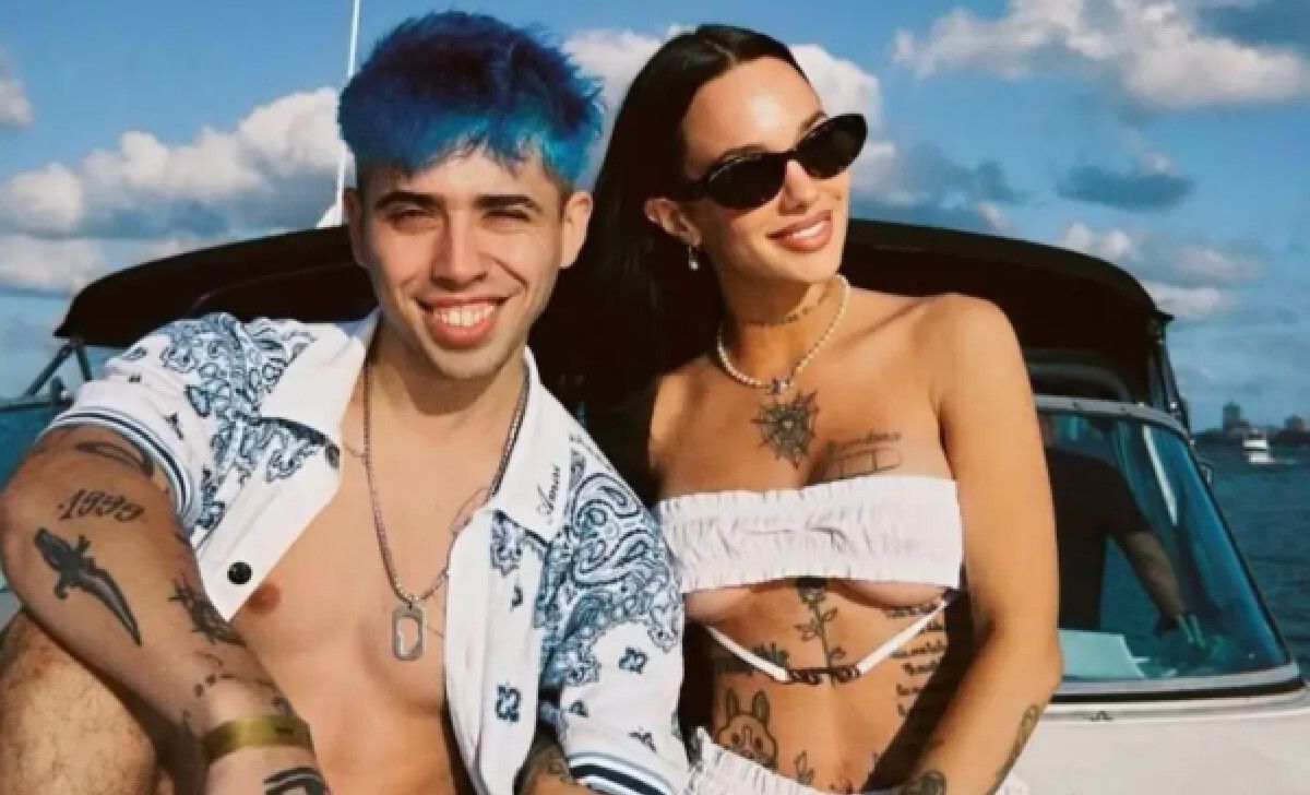 Luck Ra durante una publicación en redes en medio de los rumores de separación de Luck Ra y La Joaqui.