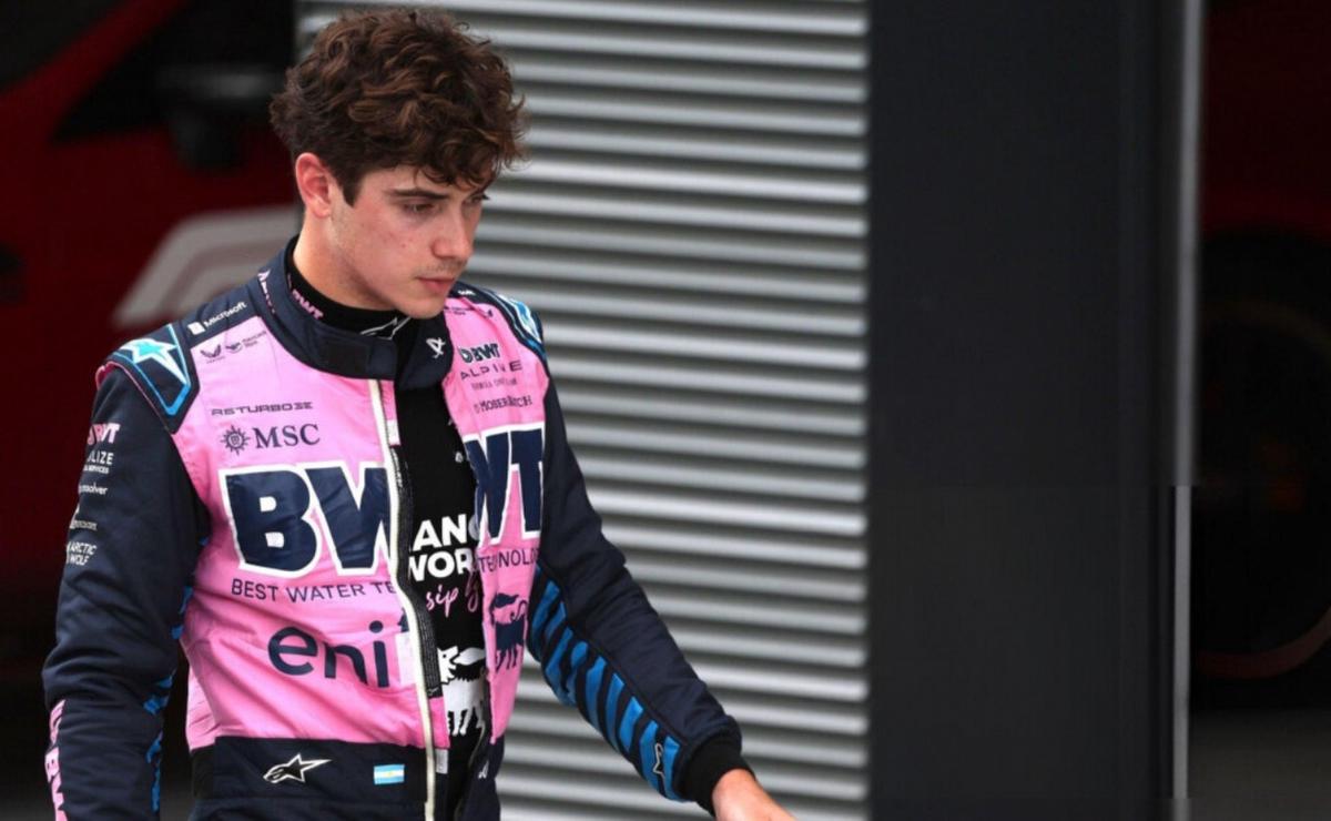 Franco Colapinto con su Alpine durante el Gran Premio de Hungría de Fórmula 1