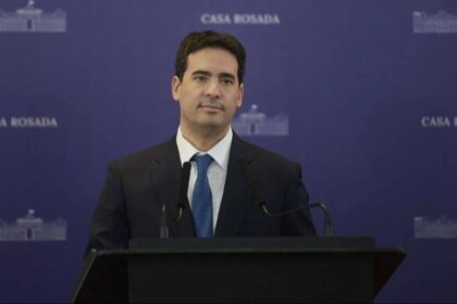 Adrián Ravier durante una entrevista en la que habló sobre Adrián Ravier inflación Argentina y la política económica del Gobierno.
