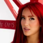 Flor Vigna durante una entrevista en la que habló sobre Luciano Castro y el final de su relación