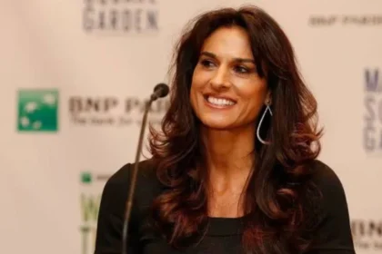 Catherine Fulop habla sobre Gabriela Sabatini durante una entrevista televisiva