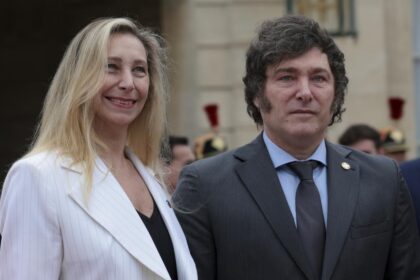 Karina Milei durante un acto de La Libertad Avanza en la conmemoración del Día de la Unidad LLA.