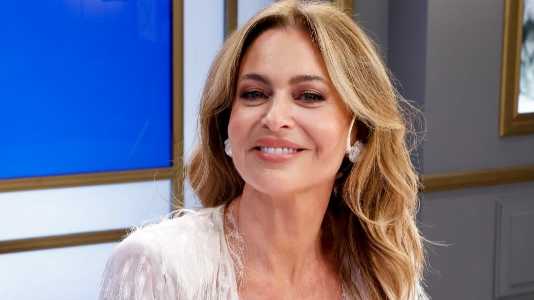 Karina Mazzocco durante una entrevista en la que habló sobre Mariana Fabbiani y su salida de América TV