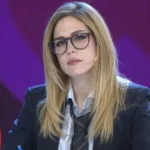 Lilia Lemoine durante una entrevista en la que habló sobre la campaña contra Argentina.