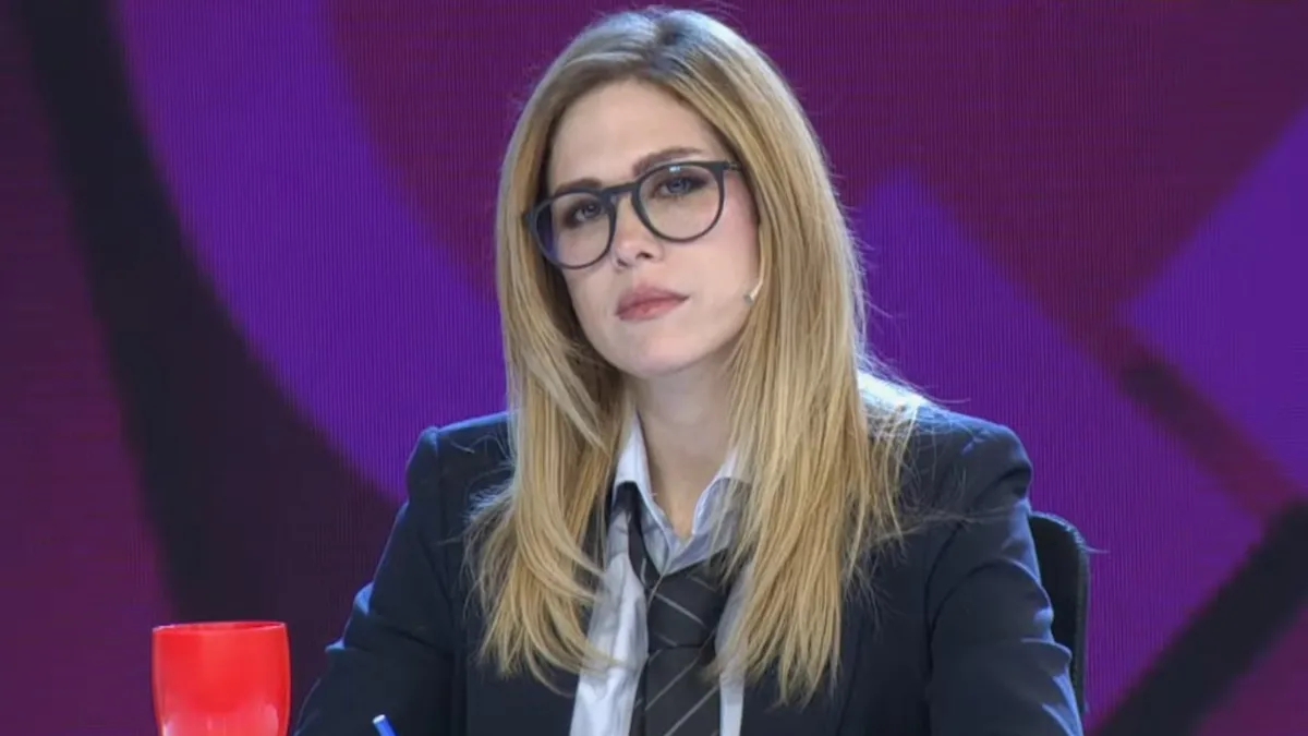Lilia Lemoine durante una entrevista en la que habló sobre la campaña contra Argentina.
