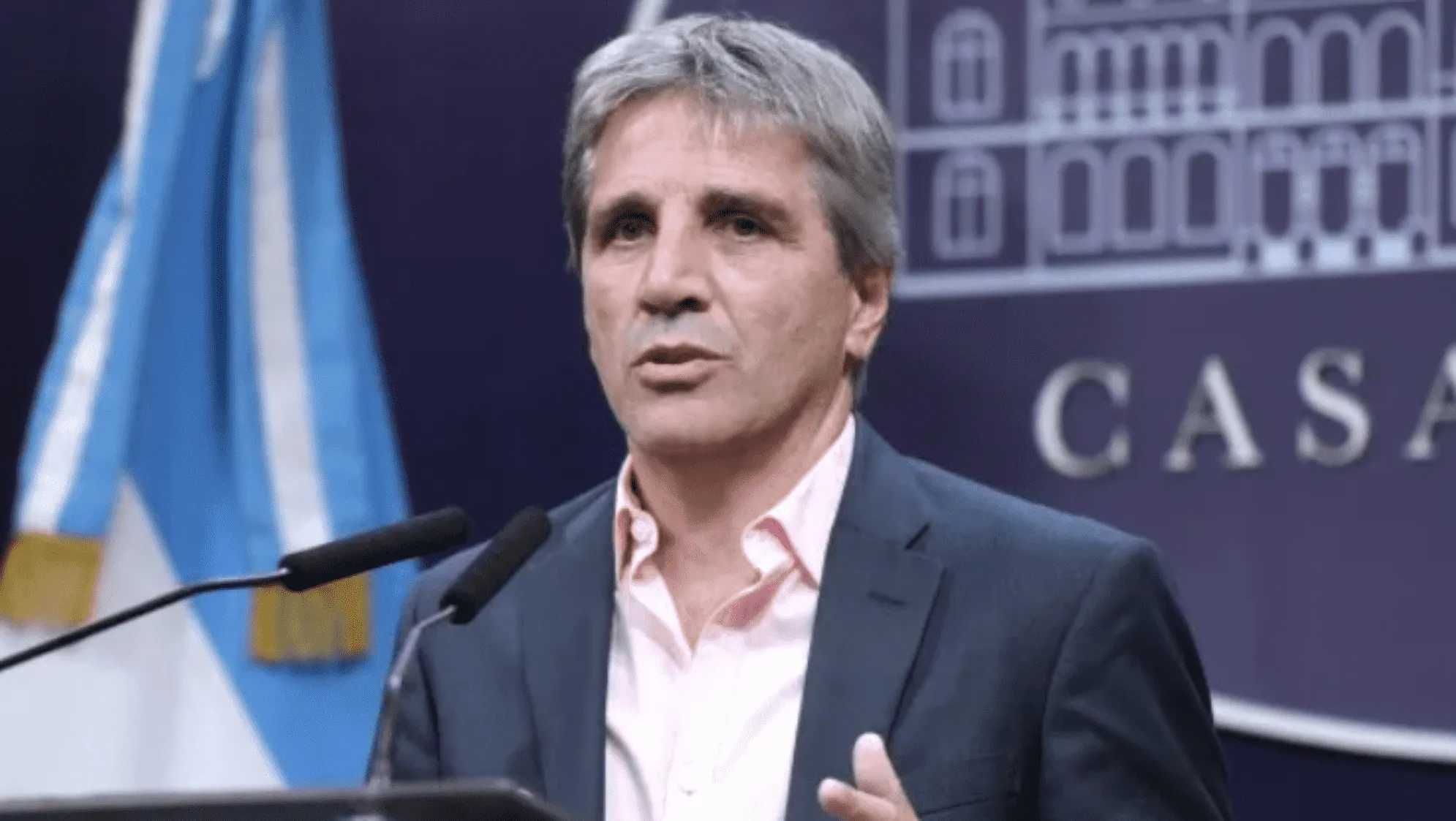 Luis Caputo presenta el nuevo proyecto de inocencia fiscal del Gobierno