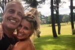 Florencia Peña y Marley durante una presentación vinculada a su regreso a Luzu TV.