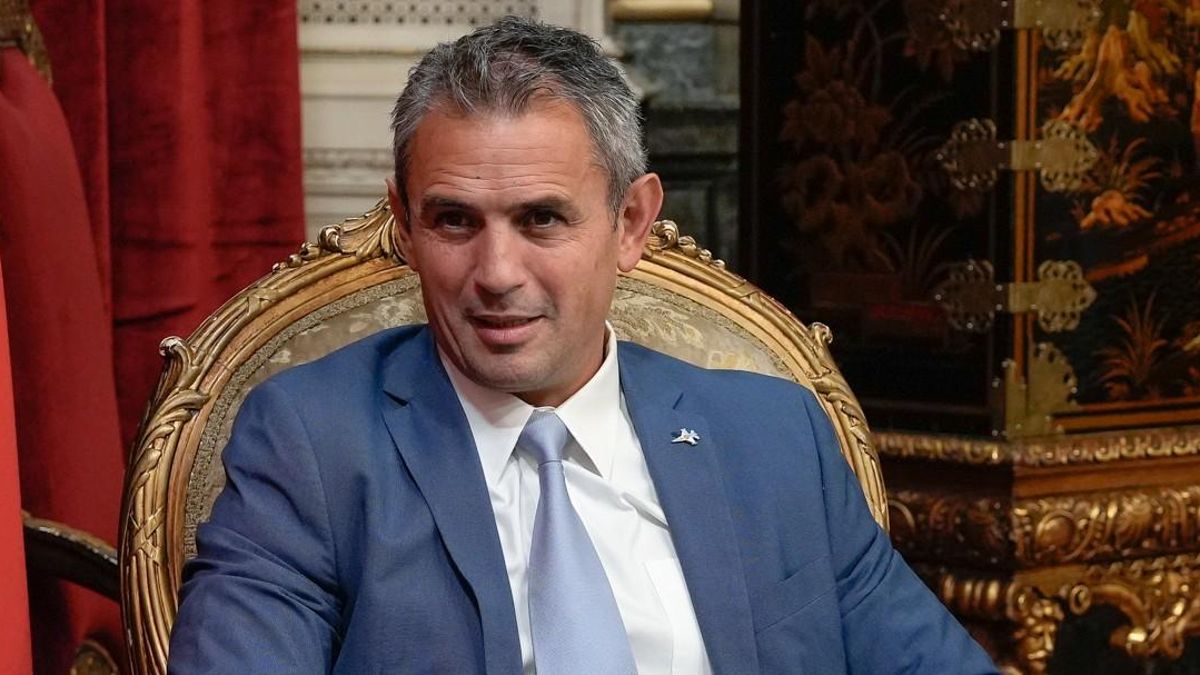 Martín Menem durante una entrevista sobre la Martín Menem candidatura 2027 y el futuro electoral de La Rioja.