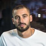 Nico Occhiato durante una entrevista en la que confirmó el acuerdo entre Nico Occhiato y Florencia Peña.