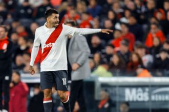 Barracas Central venció a River en el estadio Monumental durante el Torneo Clausura 2026.